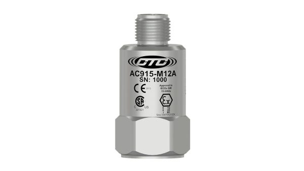CTC AC915 - Top Exit, 100 mV/g, Class 1/Div. 1 Approved